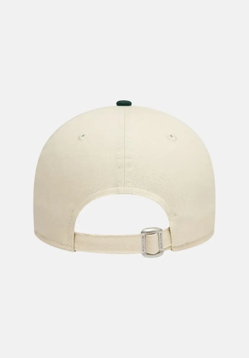 Cappello con visiera 9FORTY A-Frame Oakland Athletics panna e verde per uomo e donna miniatura 2