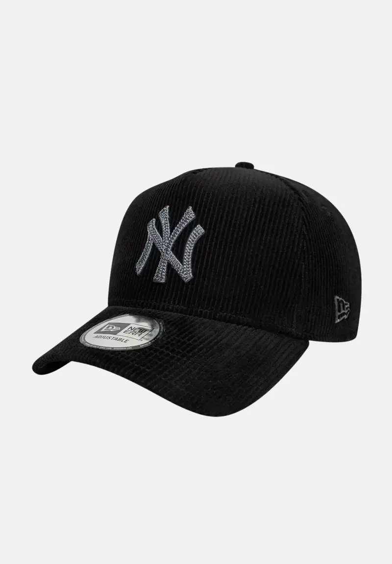 Cappello con visiera 9FORTY E-Frame New York Yankees MLB nero per uomo e donna