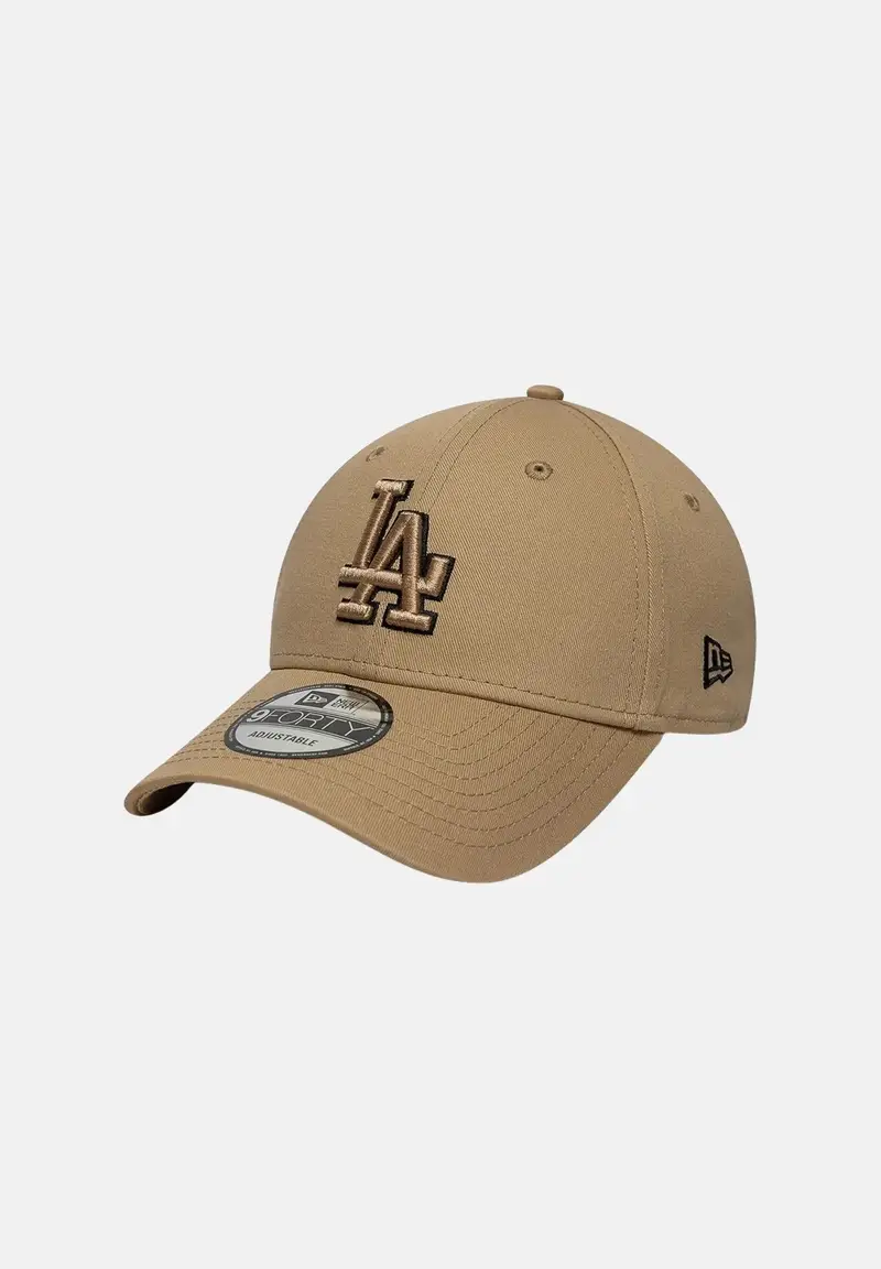Cappello con visiera 9FORTY LA Dodgers MLB Team Outline beige per uomo e donna