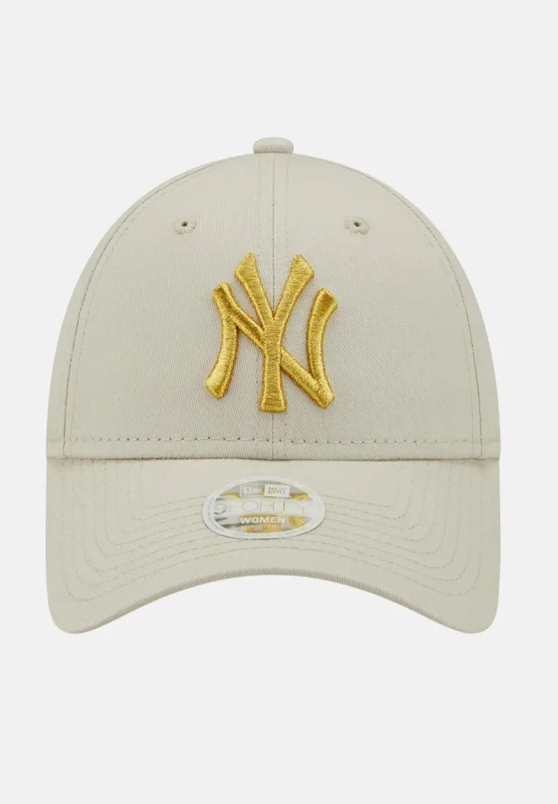 Cappello con visiera 9FORTY METALLIC beige per uomo e donna miniatura 2