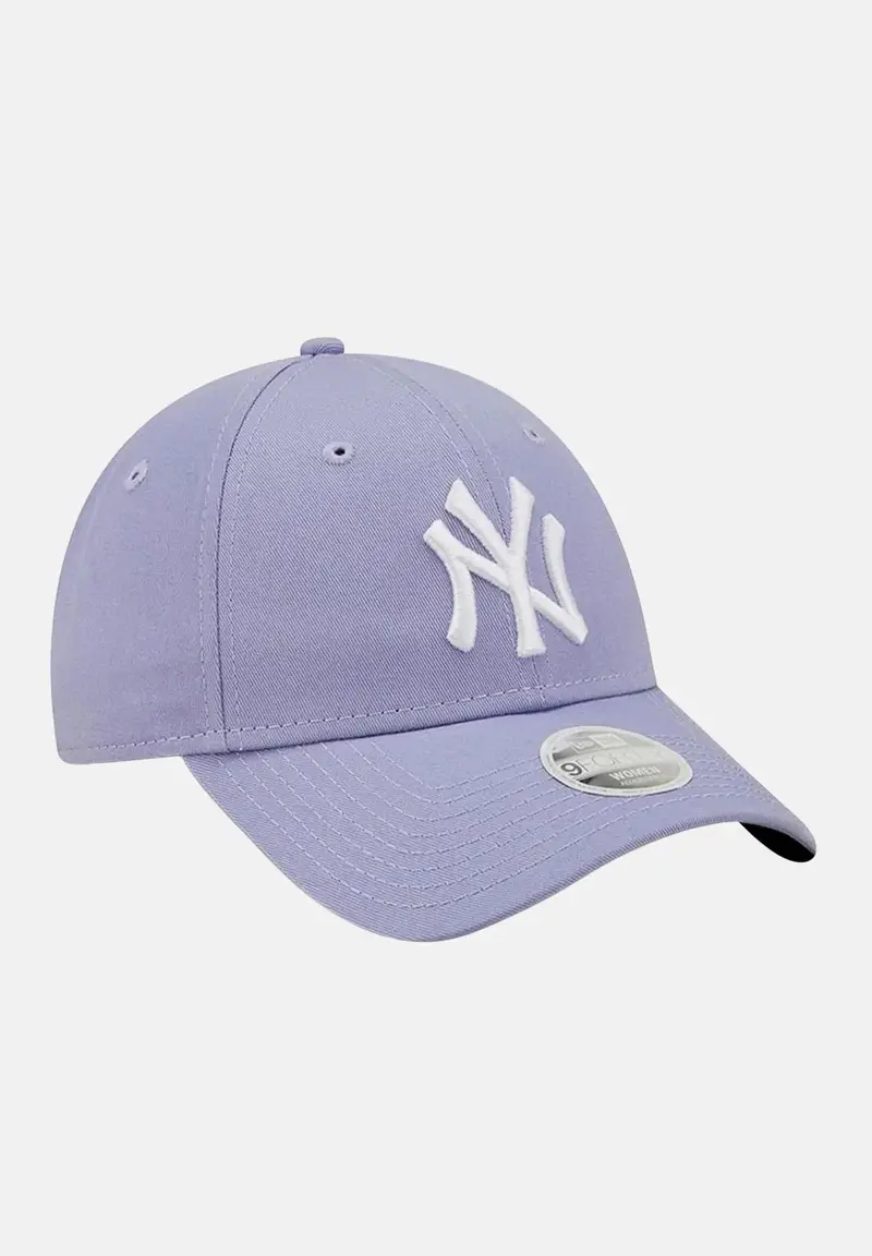 NEW ERA Cappello con visiera 9FORTY New York Yankees League Essential lilla da donna