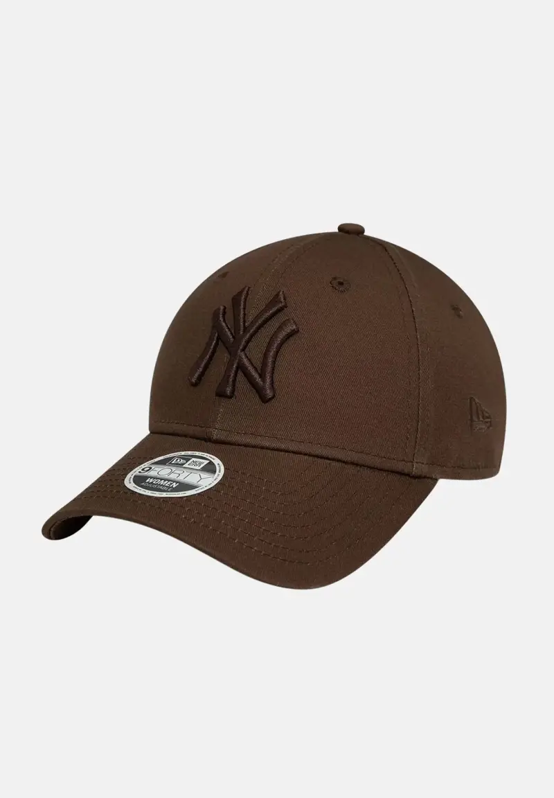 Cappello con visiera 9FORTY New York Yankees League Essential marrone per uomo e donna