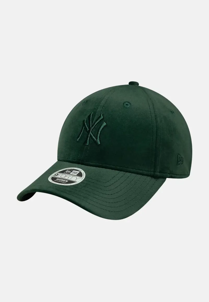 Cappello con visiera 9FORTY New York Yankees MLB in velluto verde per uomo e donna