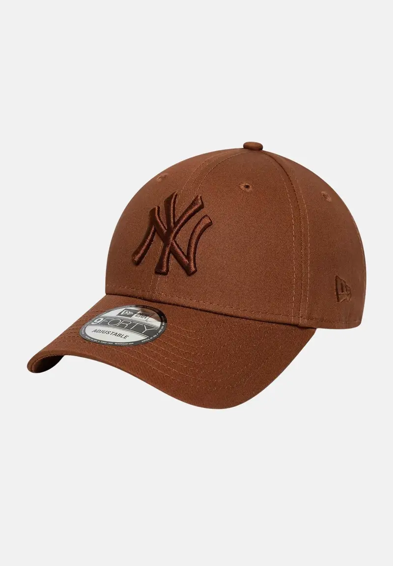 Cappello con visiera 9FORTY New York Yankees MLB League Essential marrone per uomo e donna