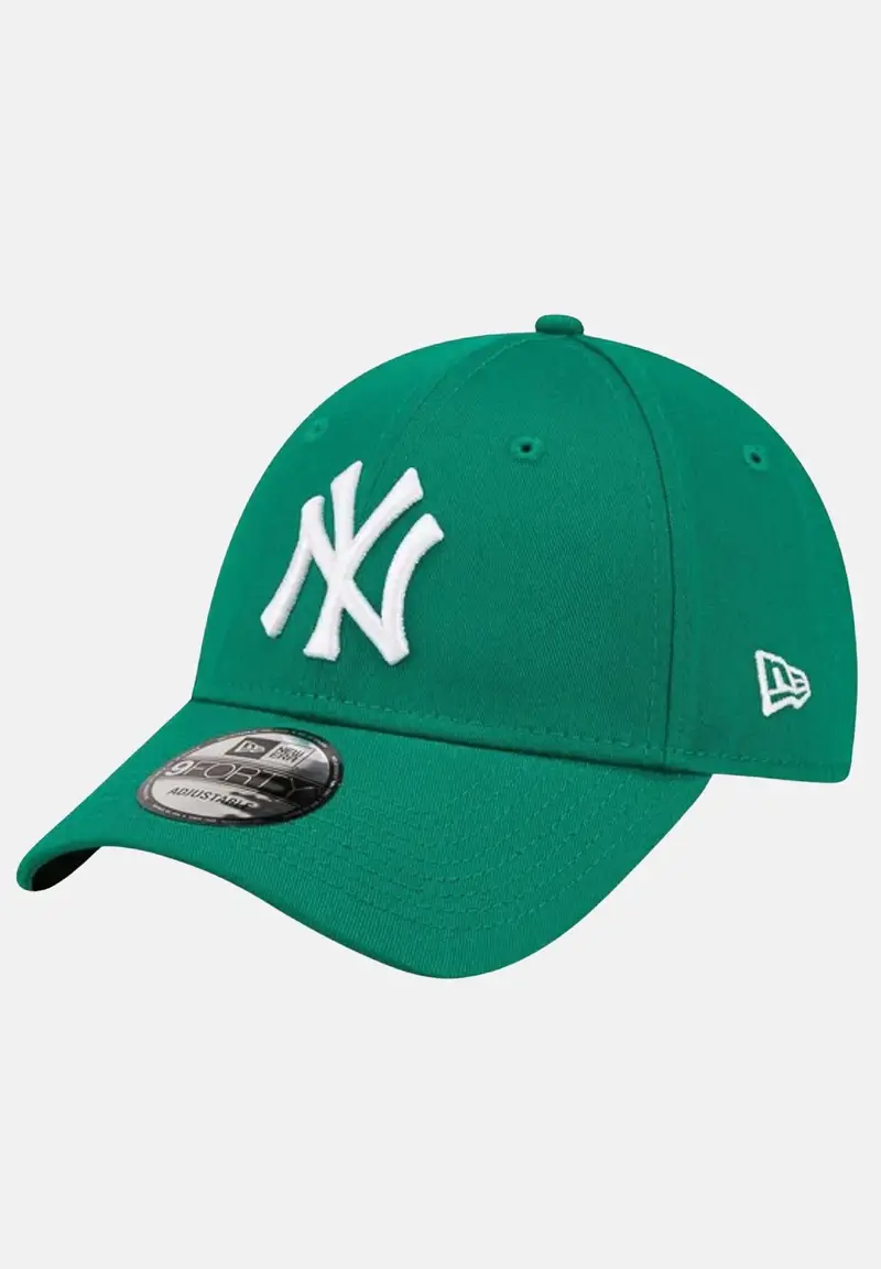 NEW ERA Cappello con visiera 9TWENTY New York Yankees MLB Core Classic verde per uomo e donna