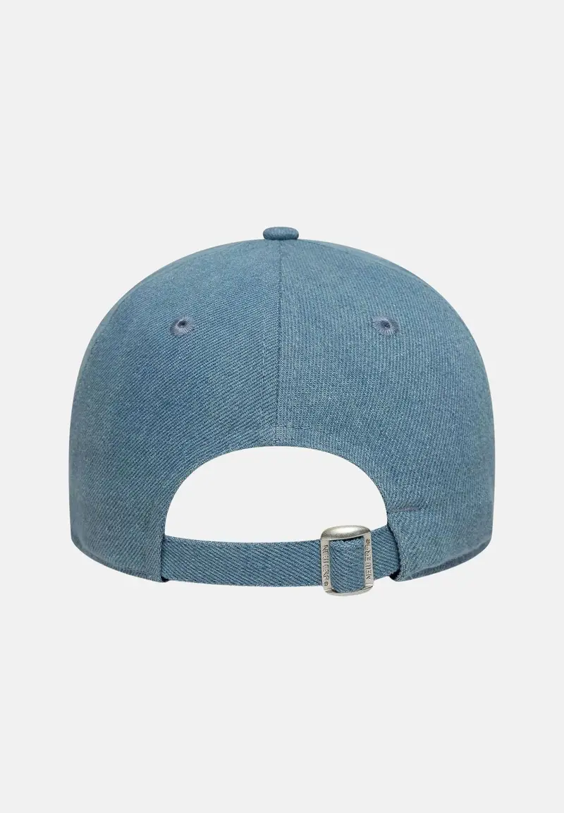 Cappello con visiera 9TWENTY New York Yankees MLB in denim chiaro per uomo e donna miniatura 2