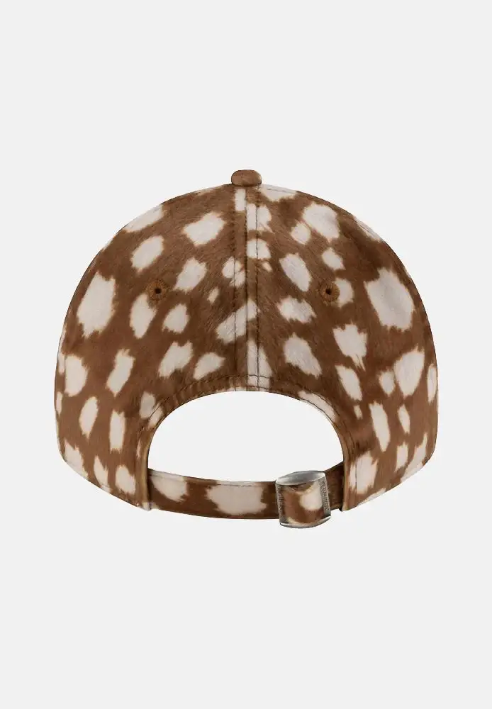 Cappello con visiera Animal Print 9Twenty Los Angeles Dodgers cammello per uomo e donna miniatura 2