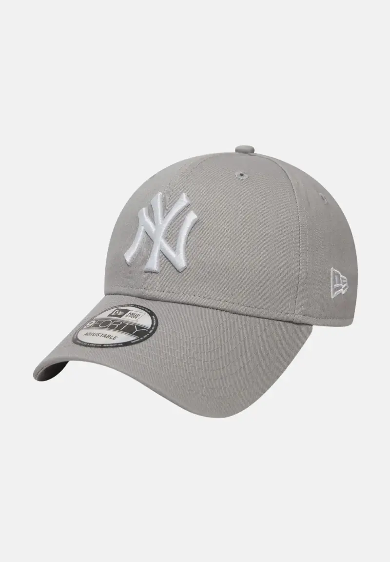 Cappello con visiera New York Yankees grigio per uomo e donna
