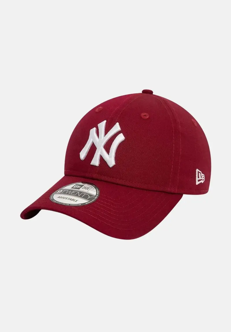 Cappello con visiera New York Yankees League Essential bordeaux per uomo e donna