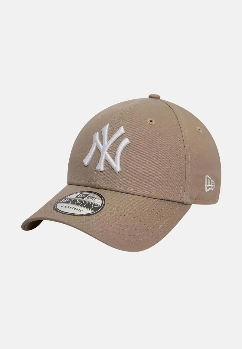 Cappello con visiera New York Yankees League Essential marrone per uomo e donna