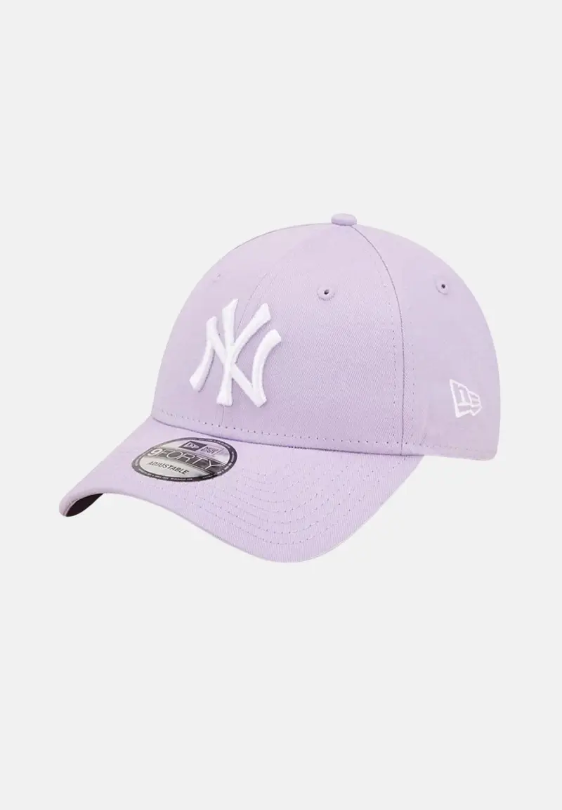 Cappello con visiera New York Yankees lilla da donna