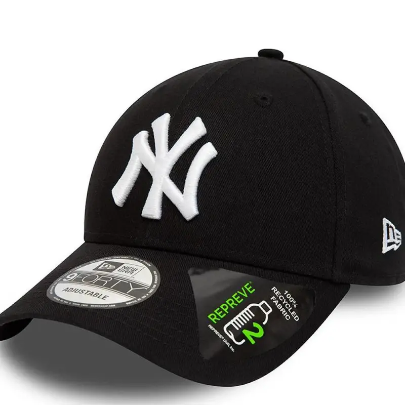 Cappello New Era Yankees 100% RICICLATO | New Era Nero