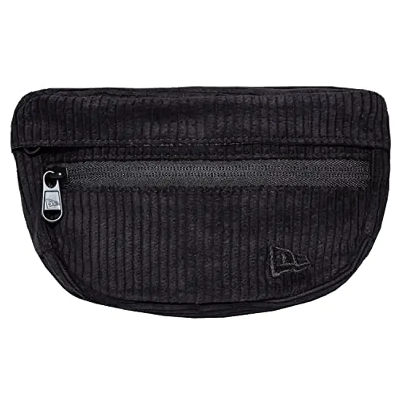 New Era Corduroy Small Waist Bag 60240090, Unisex Sachet, black, One size EU miniatura 2