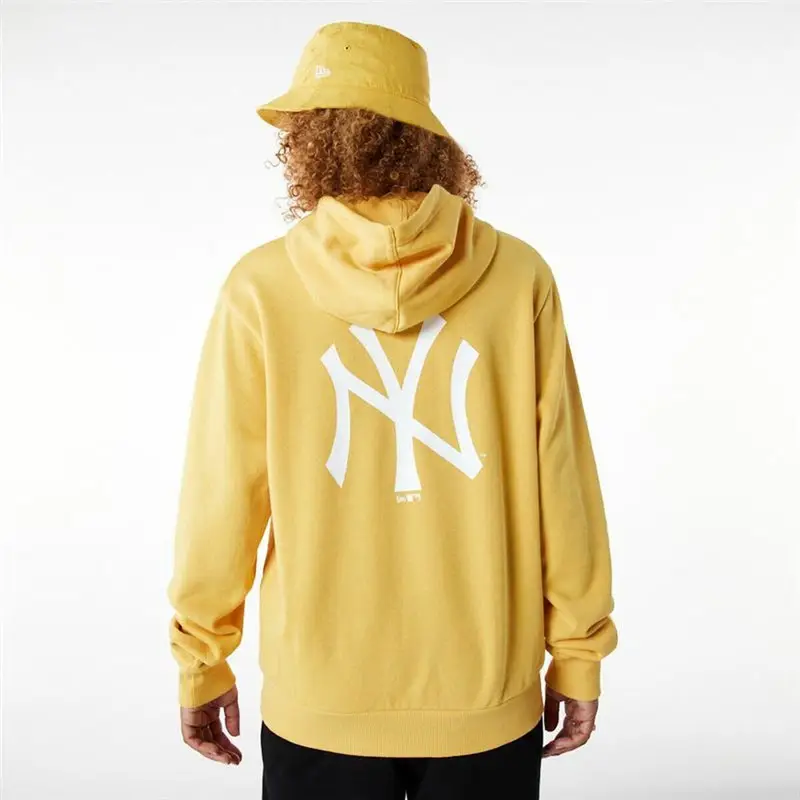 Felpa con Cappuccio Donna New Era ew York Yankees MLB League Giallo | New Era