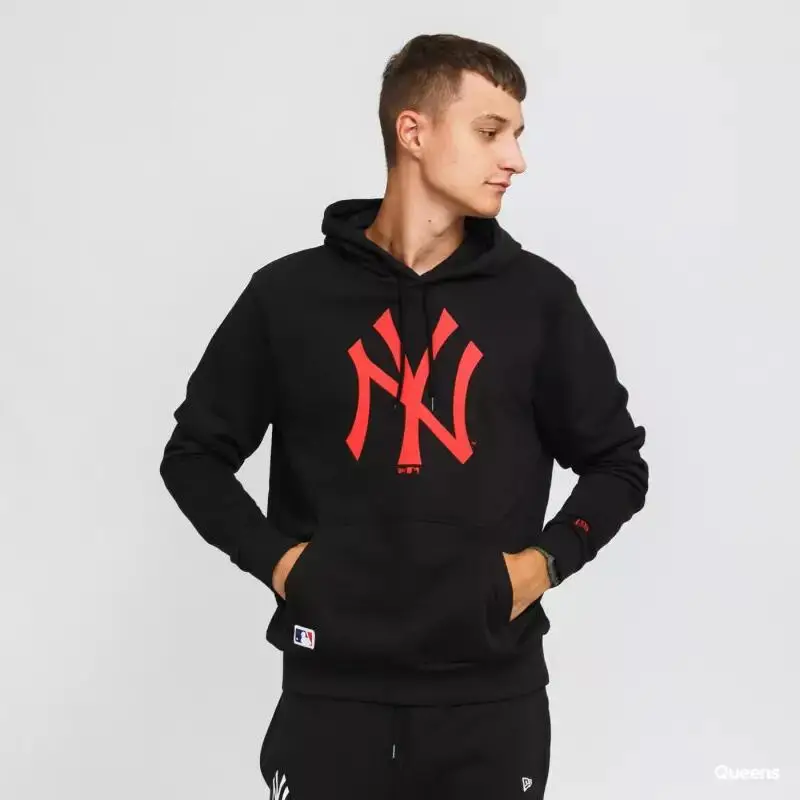 Felpa con cappuccio New York Yankees 2021/22 | New Era Nero