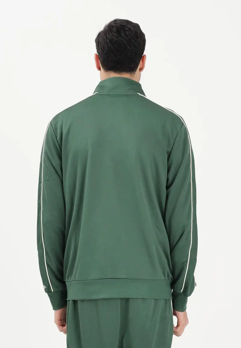 Felpa con zip LA Dodgers MLB Piping verde per uomo e donna miniatura 3