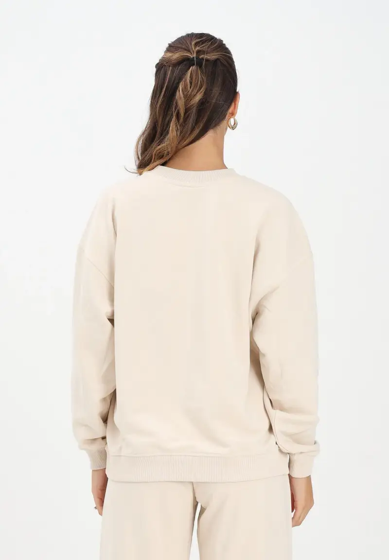 Felpa girocollo Oversized LA Dodgers MLB Tonal Graphic panna da donna miniatura 3