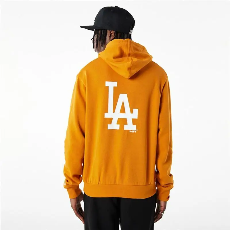 Felpa senza Cappuccio Uomo New Era MLB LA Dodgers Arancio | New Era Arancione
