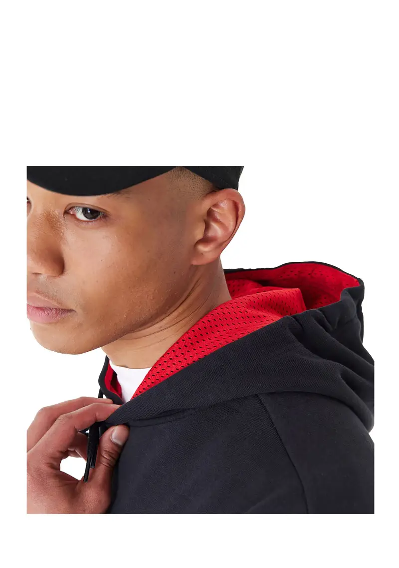 NEW ERA - Felpa Uomo Nero miniatura 3