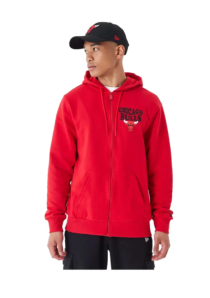 NEW ERA - Felpa Uomo Rosso