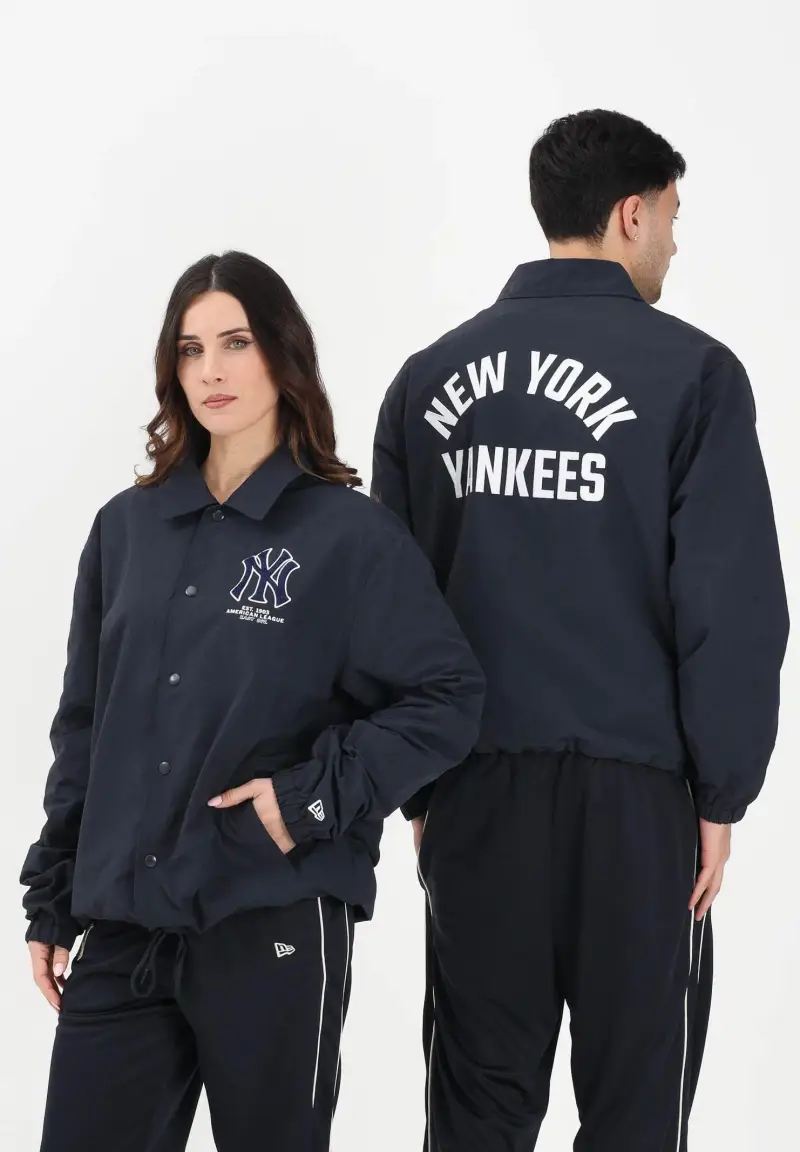 Giacca a vento New York Yankees MLB blu per uomo e donna miniatura 2
