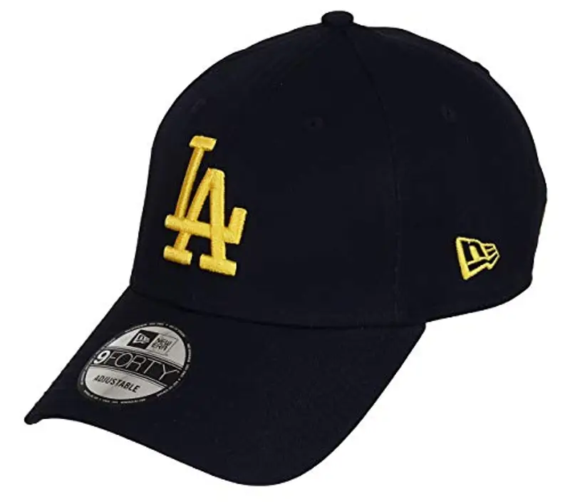 New Era Los Angeles Dodgers 9forty Adjustable cap League Essential Navy/Yellow - One-Size
