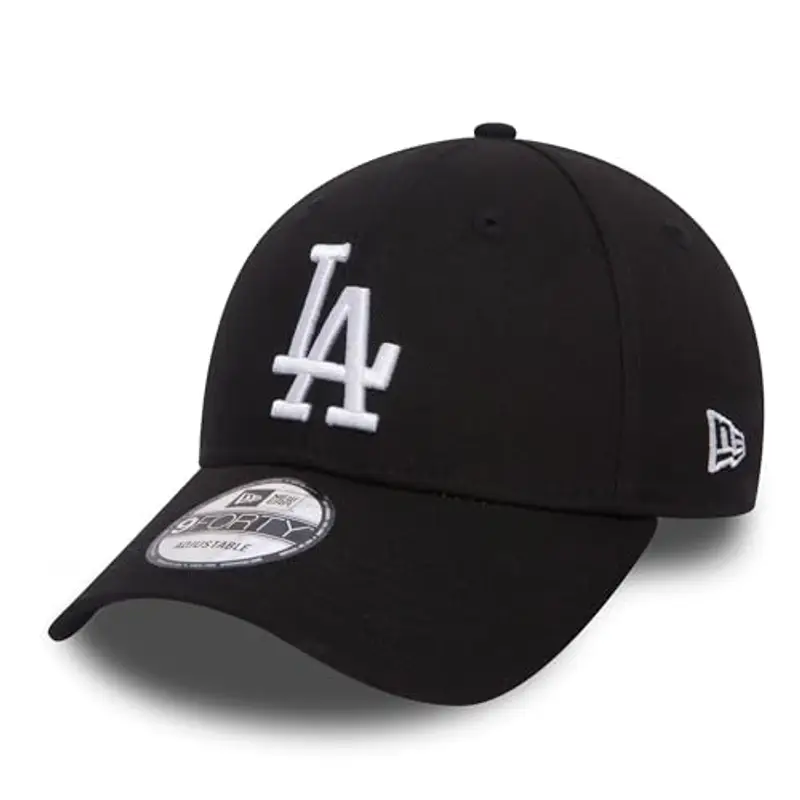 New Era Los Angeles Dodgers MLB League Essential Nero 9Forty Berretto Regolabile per Bambini