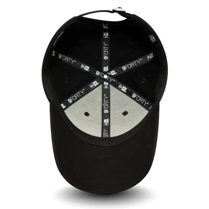 New Era Los Angeles Lakers NBA Essential Outline Nero 9Forty Berretto Regolabile miniatura 3