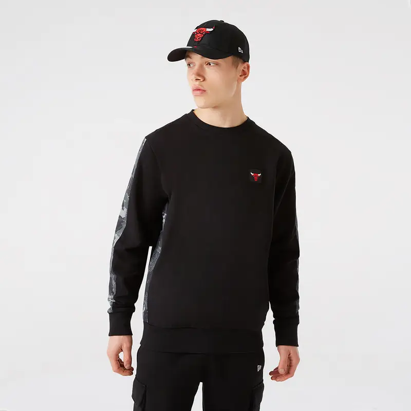 Maglietta Chicago Bulls Geometric | New Era Nero