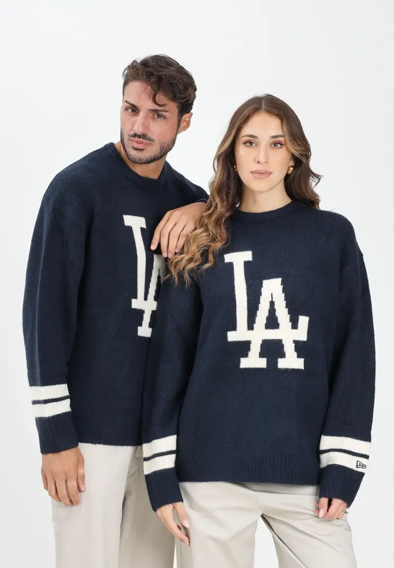 Maglione girocollo LA Dodgers MLB blu per uomo e donna miniatura 2