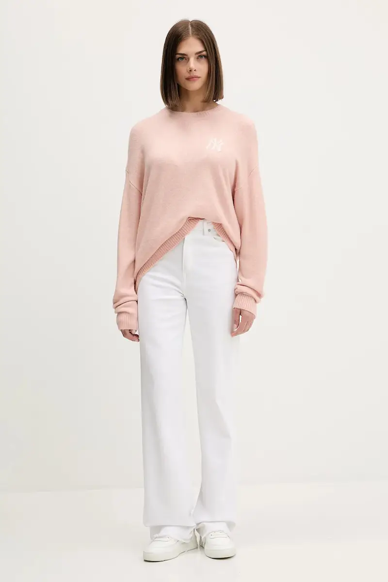 maglione in misto lana donna colore arancione 60684501 miniatura 2