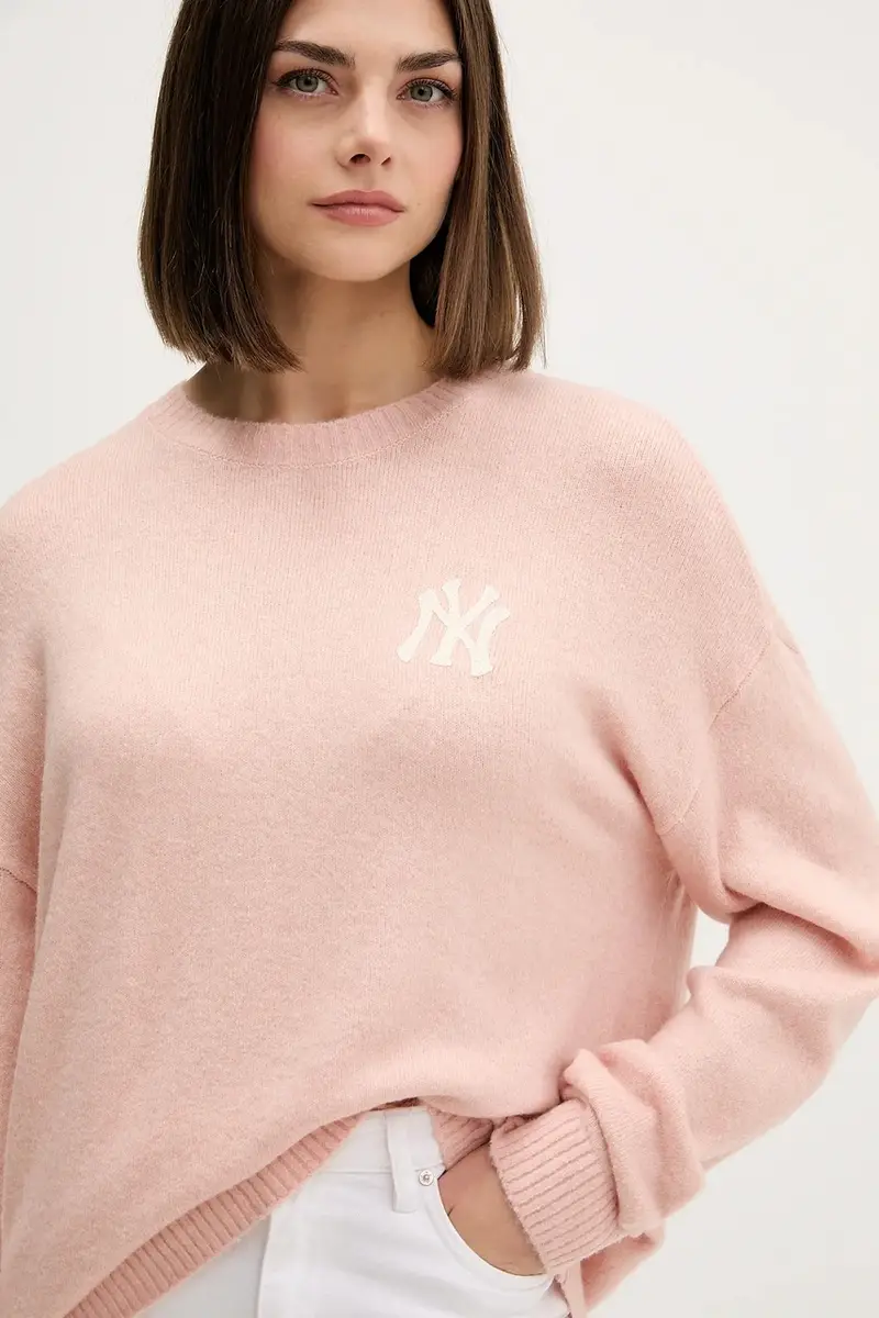 maglione in misto lana donna colore arancione 60684501 miniatura 4