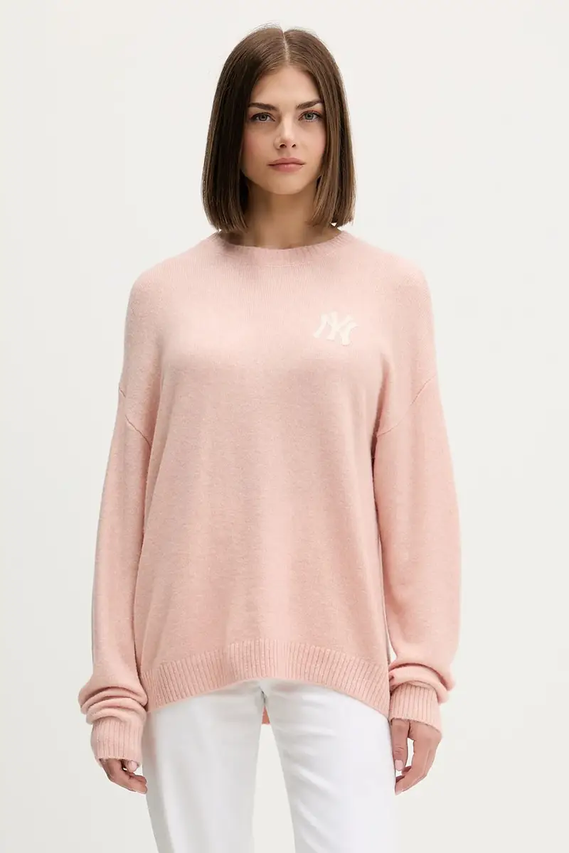 maglione in misto lana donna colore arancione 60684501