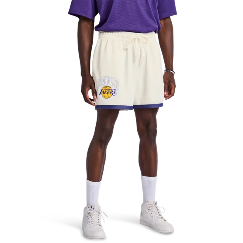 New Era NBA male Pantaloncini - Bianco - Foot Locker