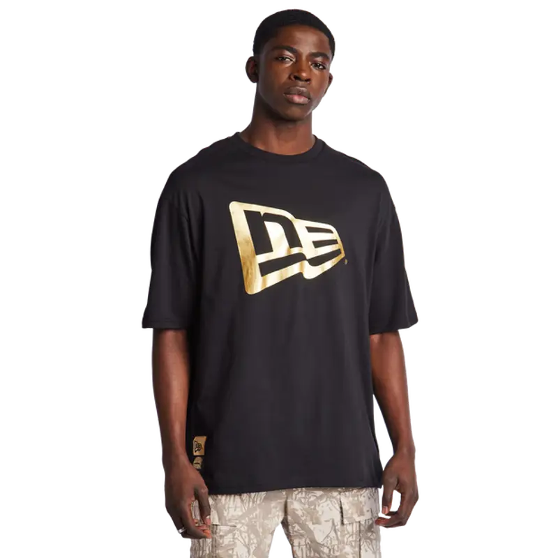 New Era Ne Flag Os male Magliette - Nero - Foot Locker