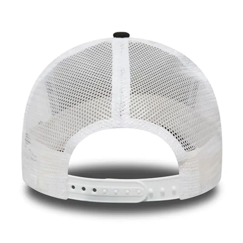 New Era New York Yankees MLB Clean Nero Bianco 9Forty A-Frame Berretto da Camionista Regolabile per Bambini miniatura 3