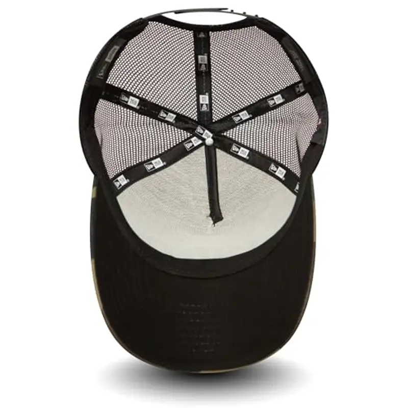 New Era New York Yankees MLB Clean Woodland Camo 9Forty A-Frame Berretto da Camionista Regolabile per Bambini miniatura 3