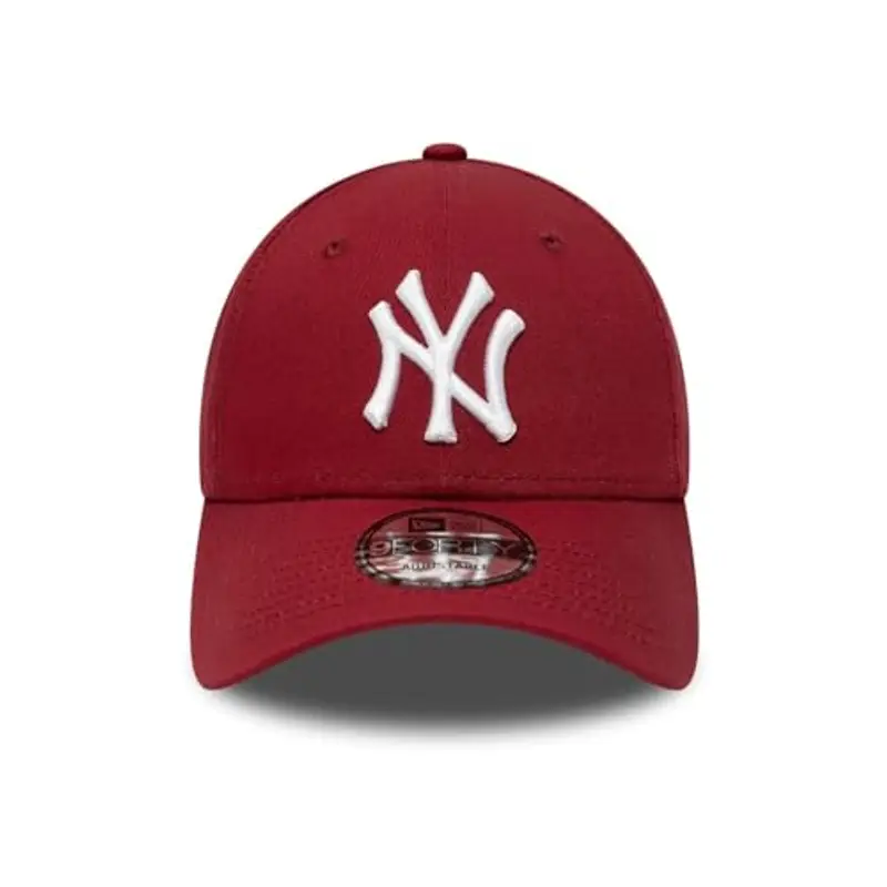 New Era New York Yankees MLB League Essential Rosso 9Forty Berretto Regolabile per Bambini miniatura 2