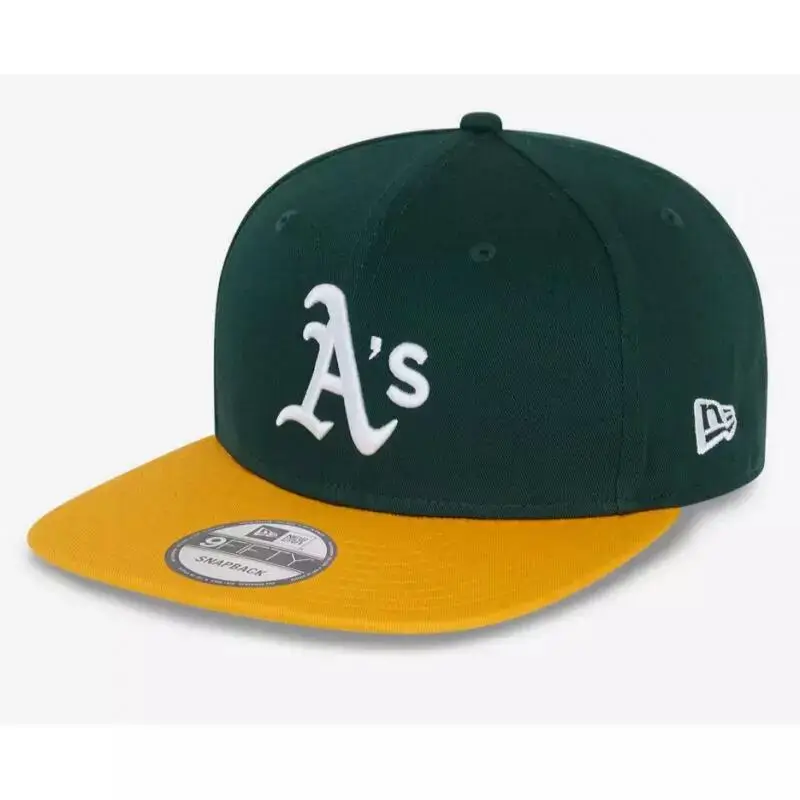 Oakland Athletics MLB Essentials Green Yellow 9Fifty Snapback cap | New Era Multi