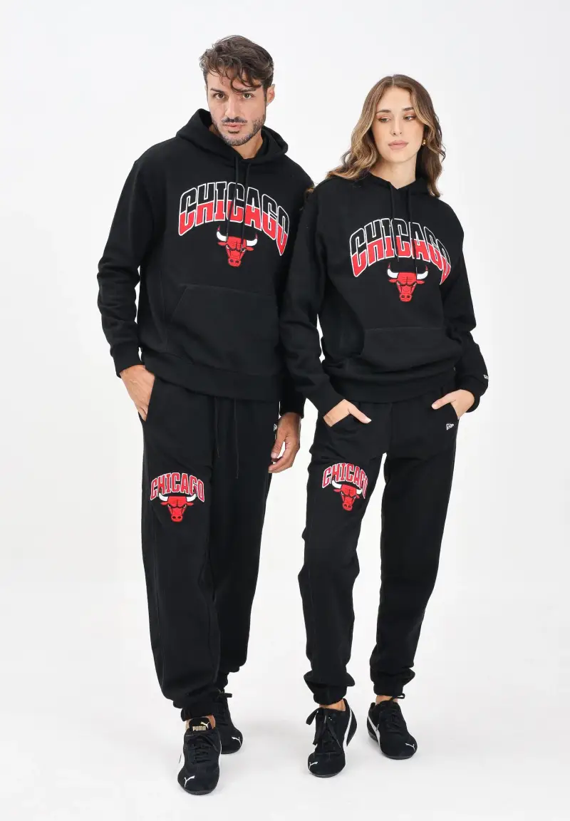 Pantalone sportivo Chicago Bulls NBA Arch Graphic nero per uomo e donna miniatura 2
