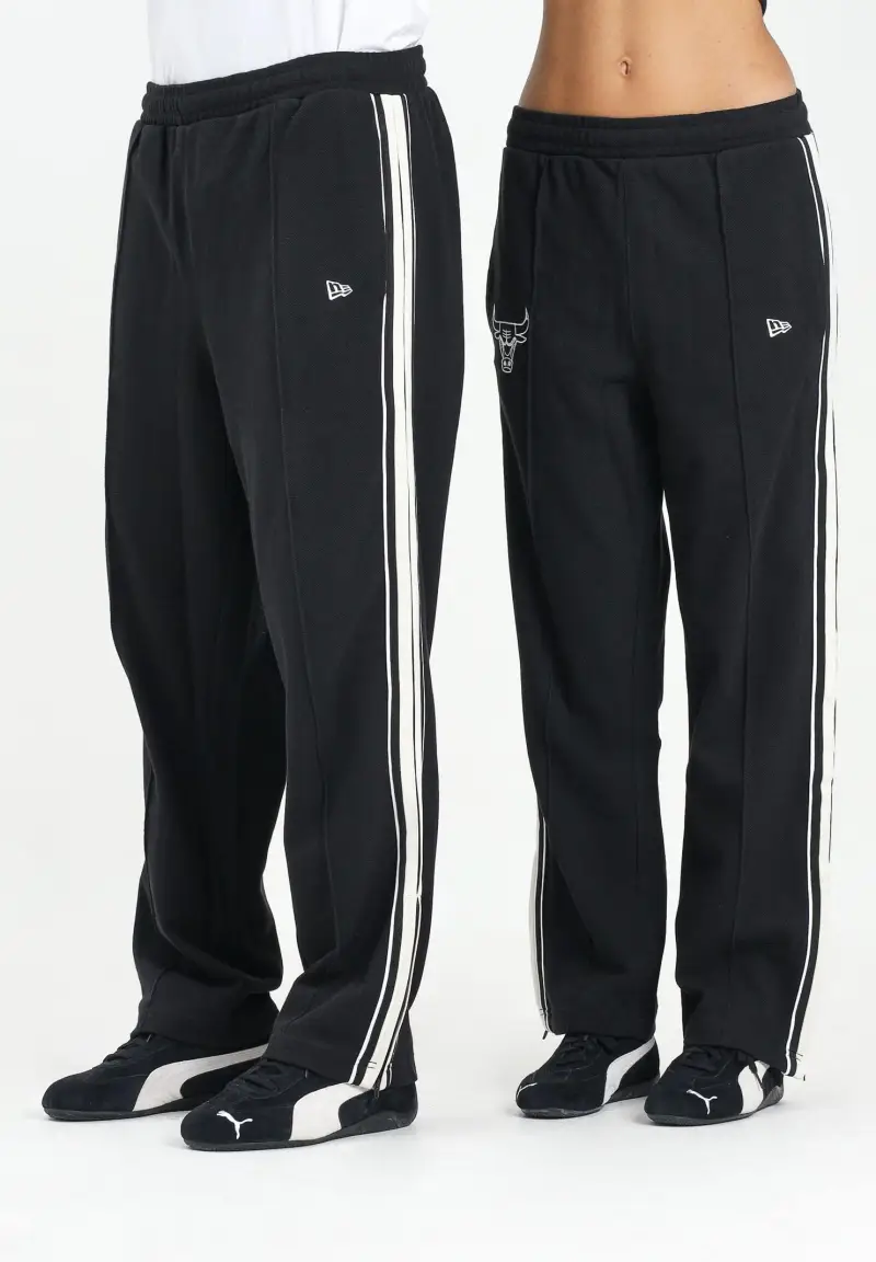 Pantalone sportivo Chicago Bulls NBA Outline nero per uomo e donna