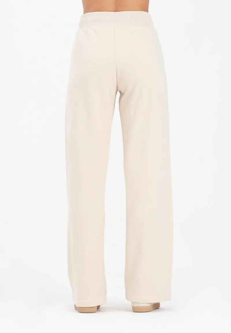 Pantalone sportivo LA Dodgers MLB Tonal Straight Leg panna da donna miniatura 3