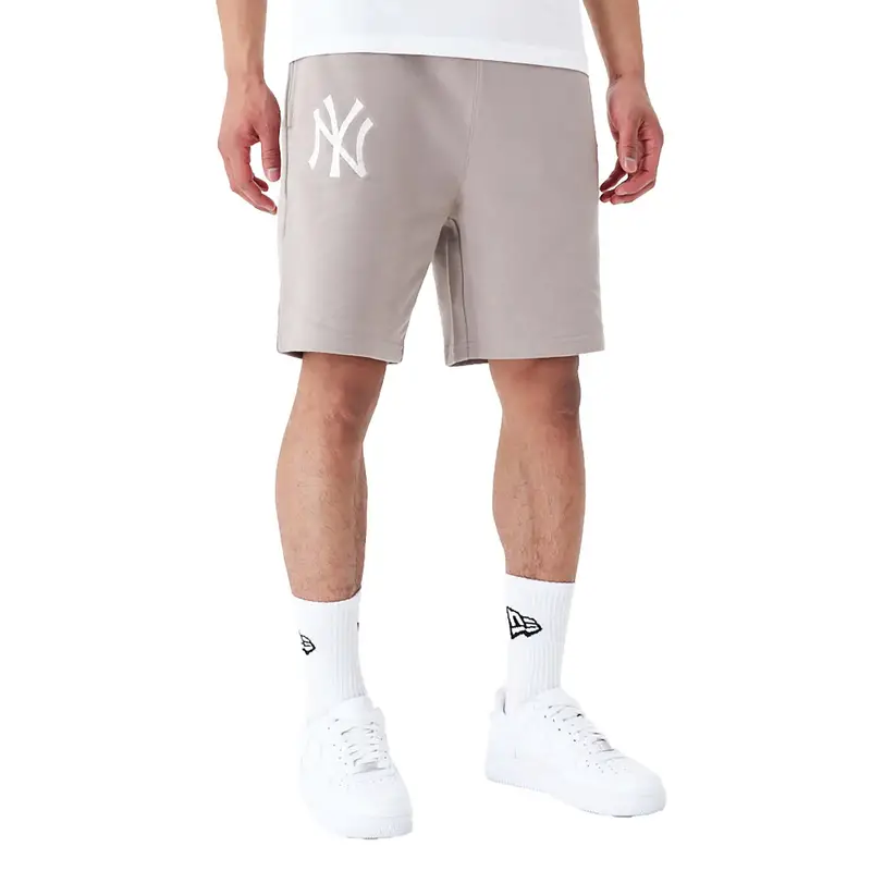 Pantaloni Corti New Era League Essntls Shorts Neyyan Abrofw Adulto | New Era Marrone