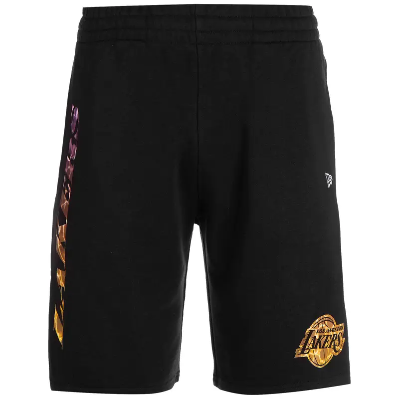 Shorts NBA Los Angeles Lakers Color Water Print Herren NEW ERA | New Era Nero
