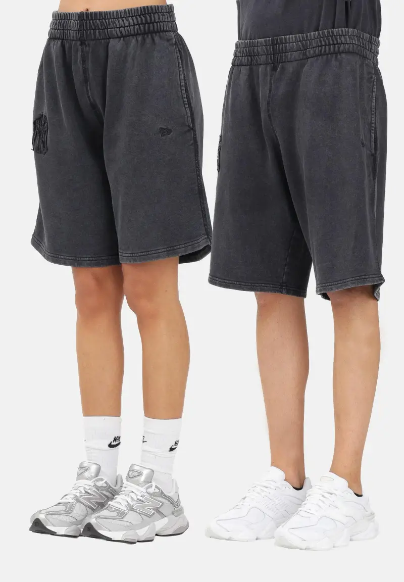 Shorts sportivo MLB Washed New York Yankees nero per uomo e donna