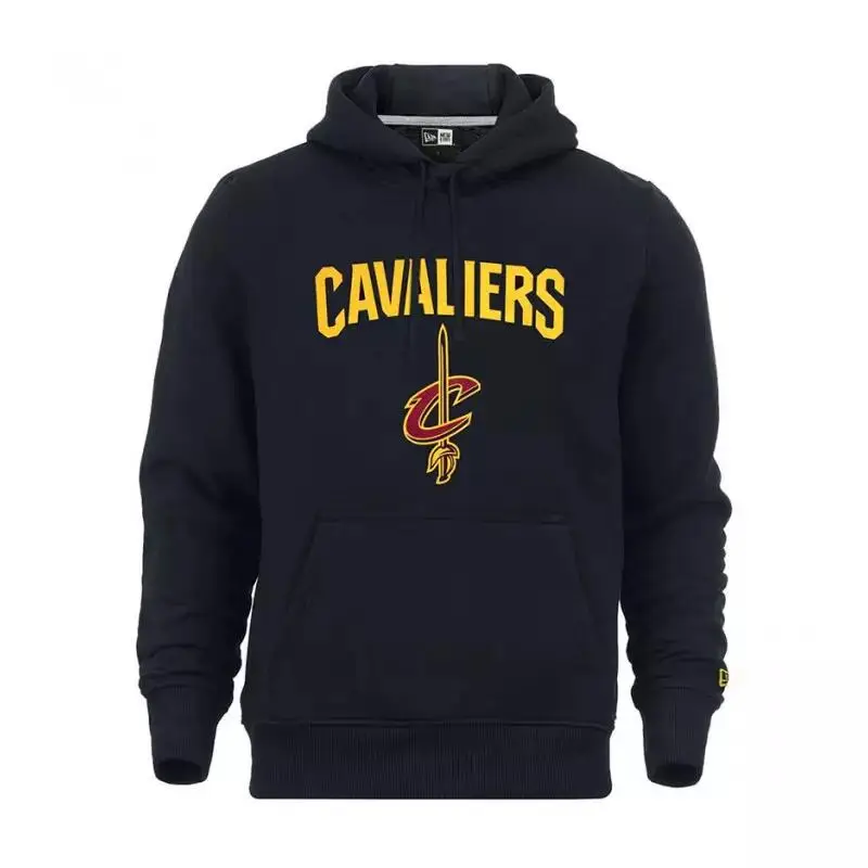 Sweat capuche New Era avec logo de l'équipe Cleveland Cavaliers | New Era Blu