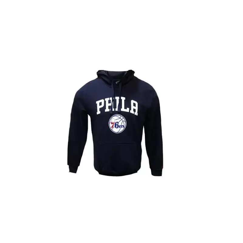 Sweat capuche New Era avec logo de l'équipe Philadehia 76ers | New Era Blu