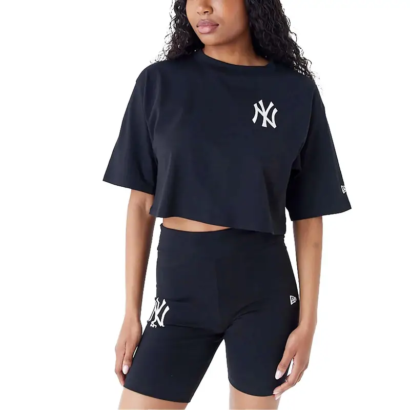 New Era T-shirt Donna Nero 4024284