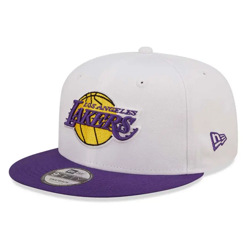Trucker Cap 9FIFTY NBA Los Angeles Lakers White Crown Unisex Erwachsene NEW ERA | New Era Bianco