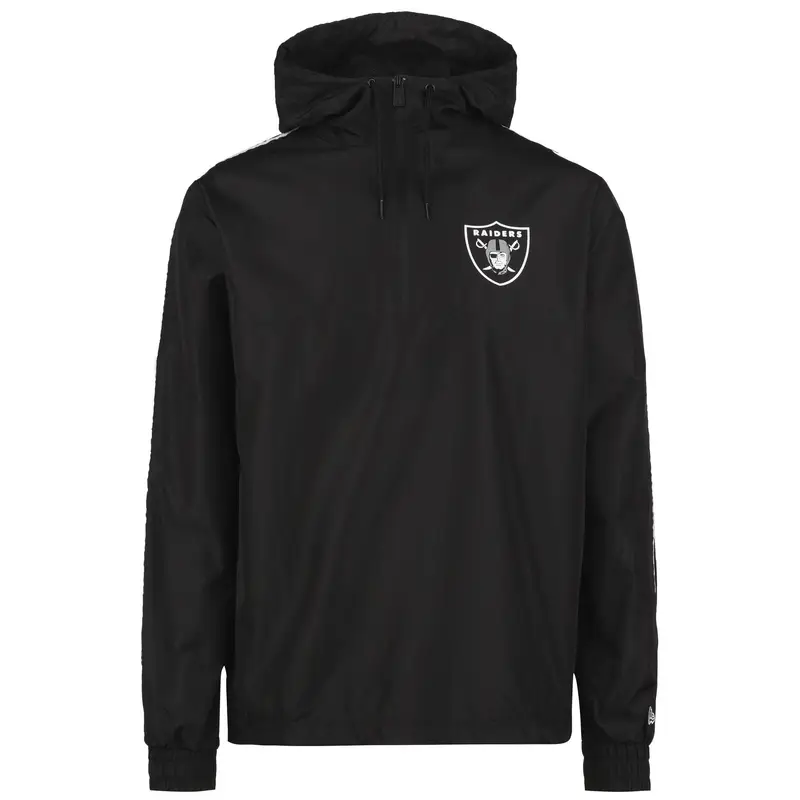 Windbreaker NFL Las Vegas Raiders Taping Herren NEW ERA | New Era Nero